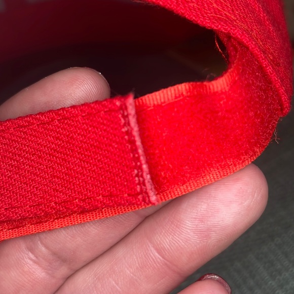 #46 Red Smile Emoji Baseball Cap 😀 - Picture 12 of 14